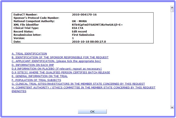 View CTA BI generation screenshot